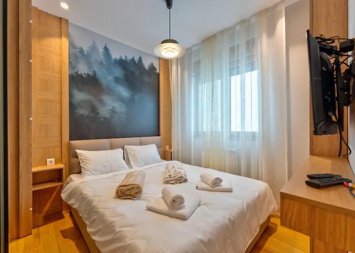 Snowy Woods شقة *